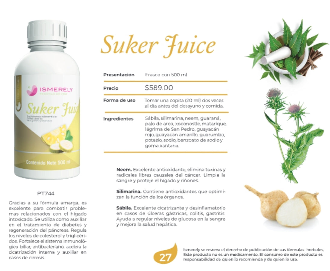 Jugo de suker 500ml