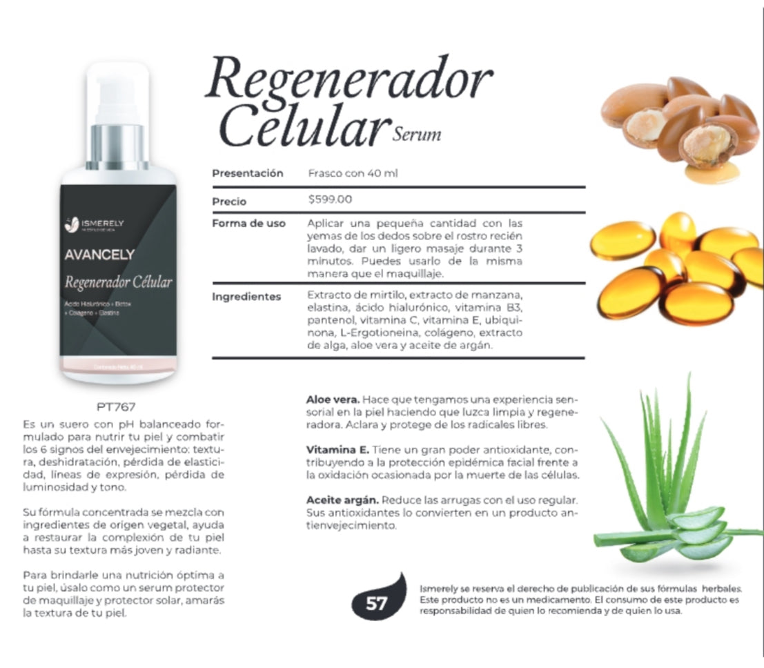 Regenerador Celular 40ml