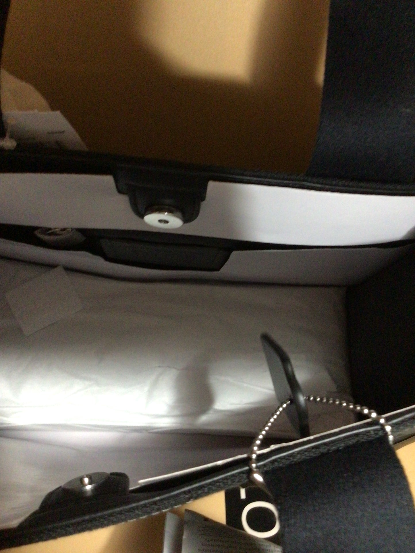 Coach tote black#436