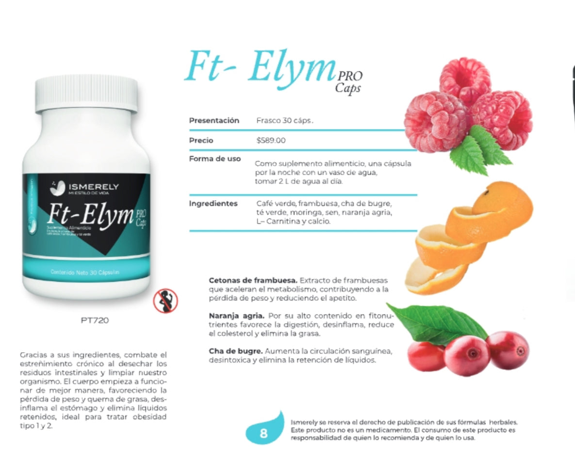 Ft-Elym PRO Caps (30 cápsulas)
