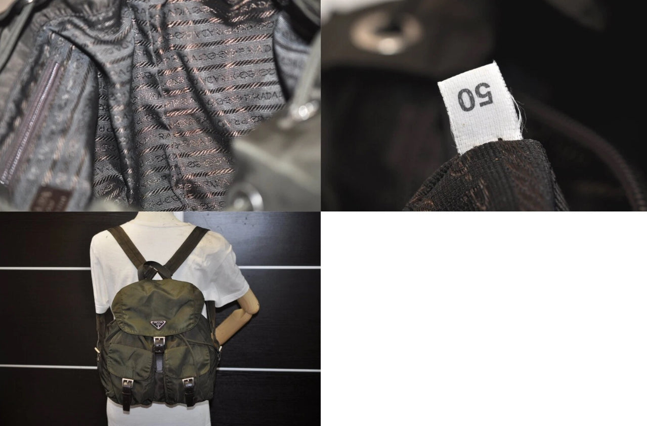 MOCHILA DE NYLON PRADA #82 PRELOVED