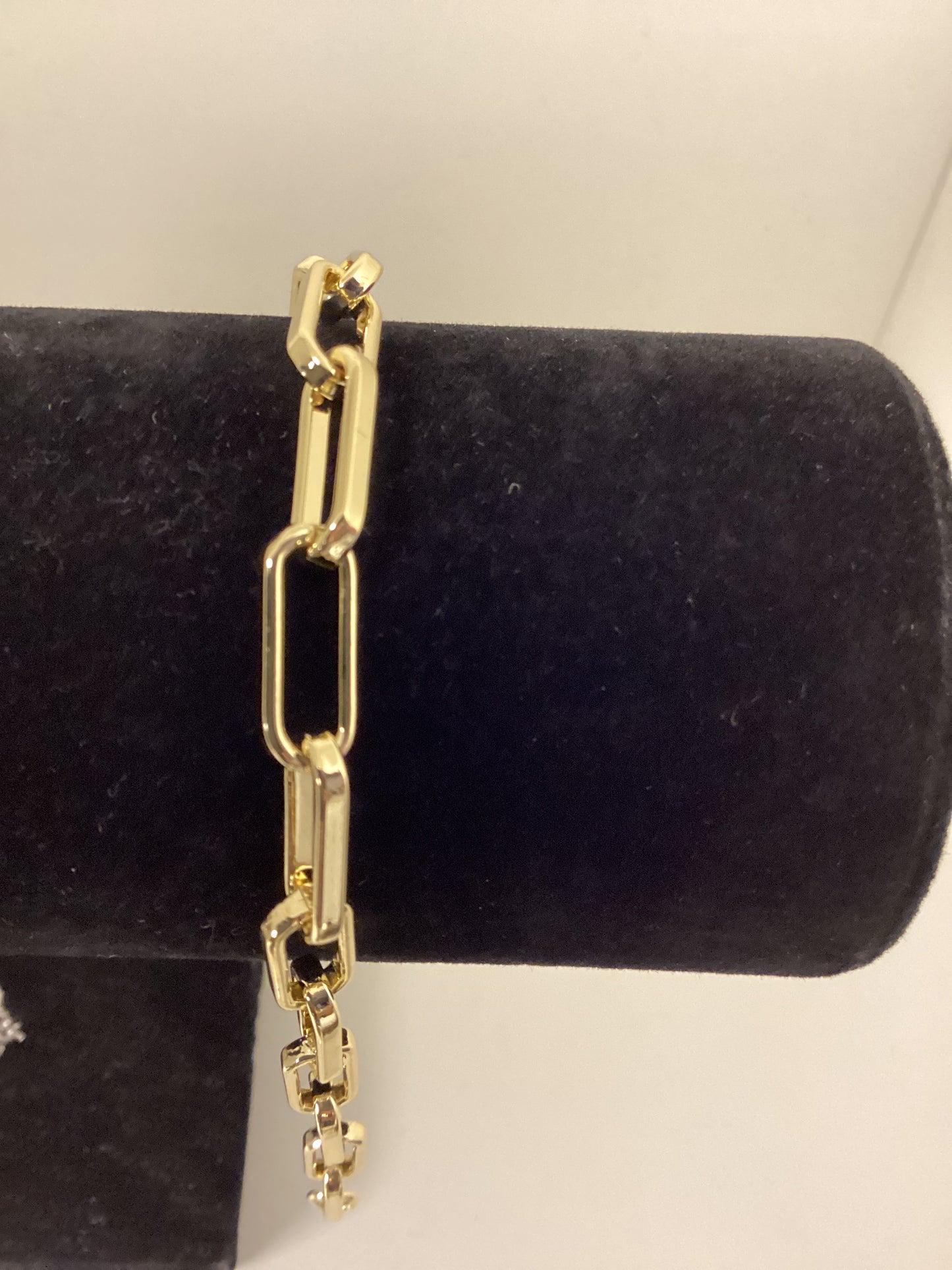 Pulsera #715 paper clip 19cm/ 7.5