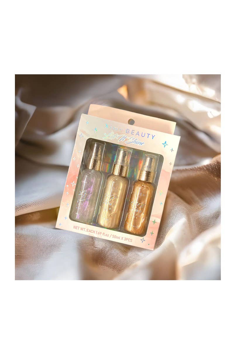 Xime Beauty Let it Shine Body Shimmer Set