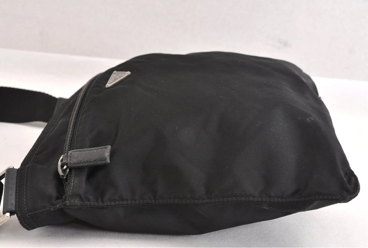 PRADA NYLON CROSS BODY NEGRO USADO #83