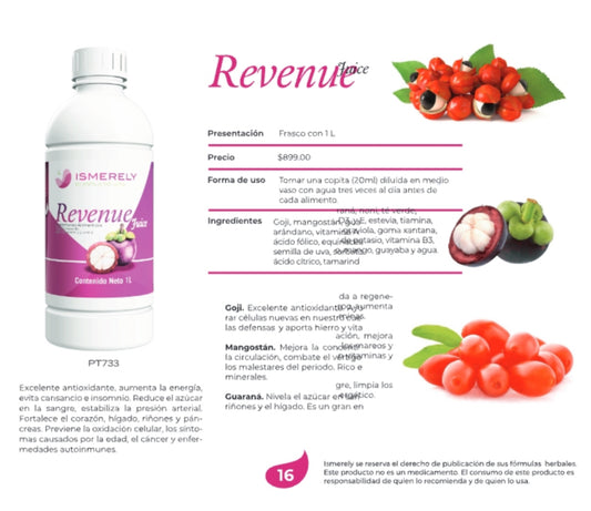 Jugo de ingresos 1Lt