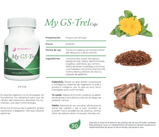 My GS-Trel 60 cápsulas