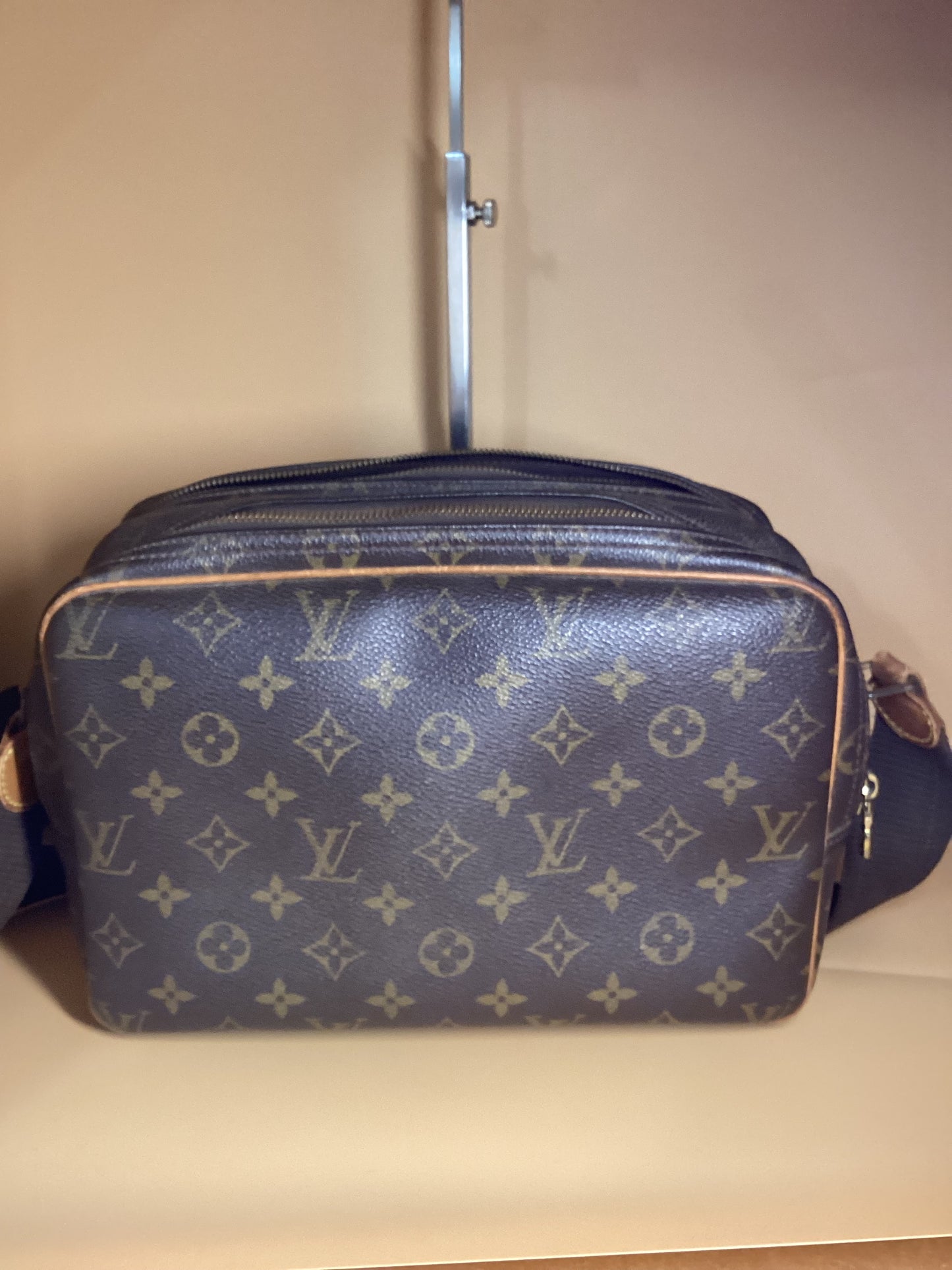 LV MONOGRAM REPORTER CROSSBODY UNISEX BAG PRELOVED #97