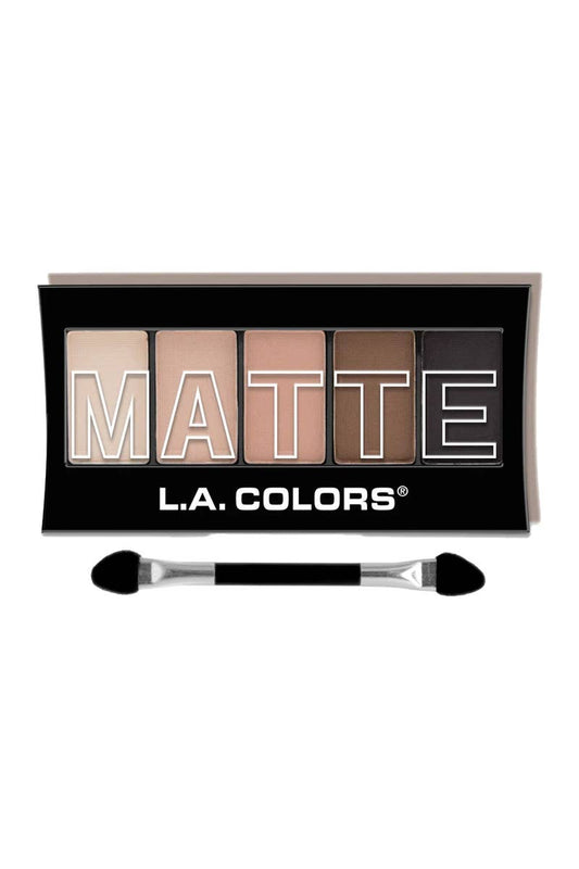 LA Colors  Brown Tweed 5 Color Matte Eyeshadow