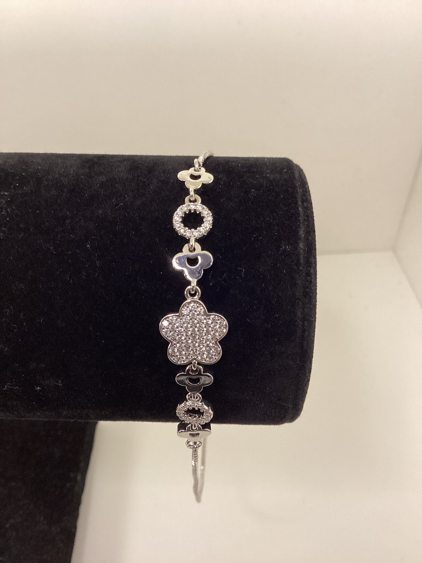 Pulsera #564 ajustable silver