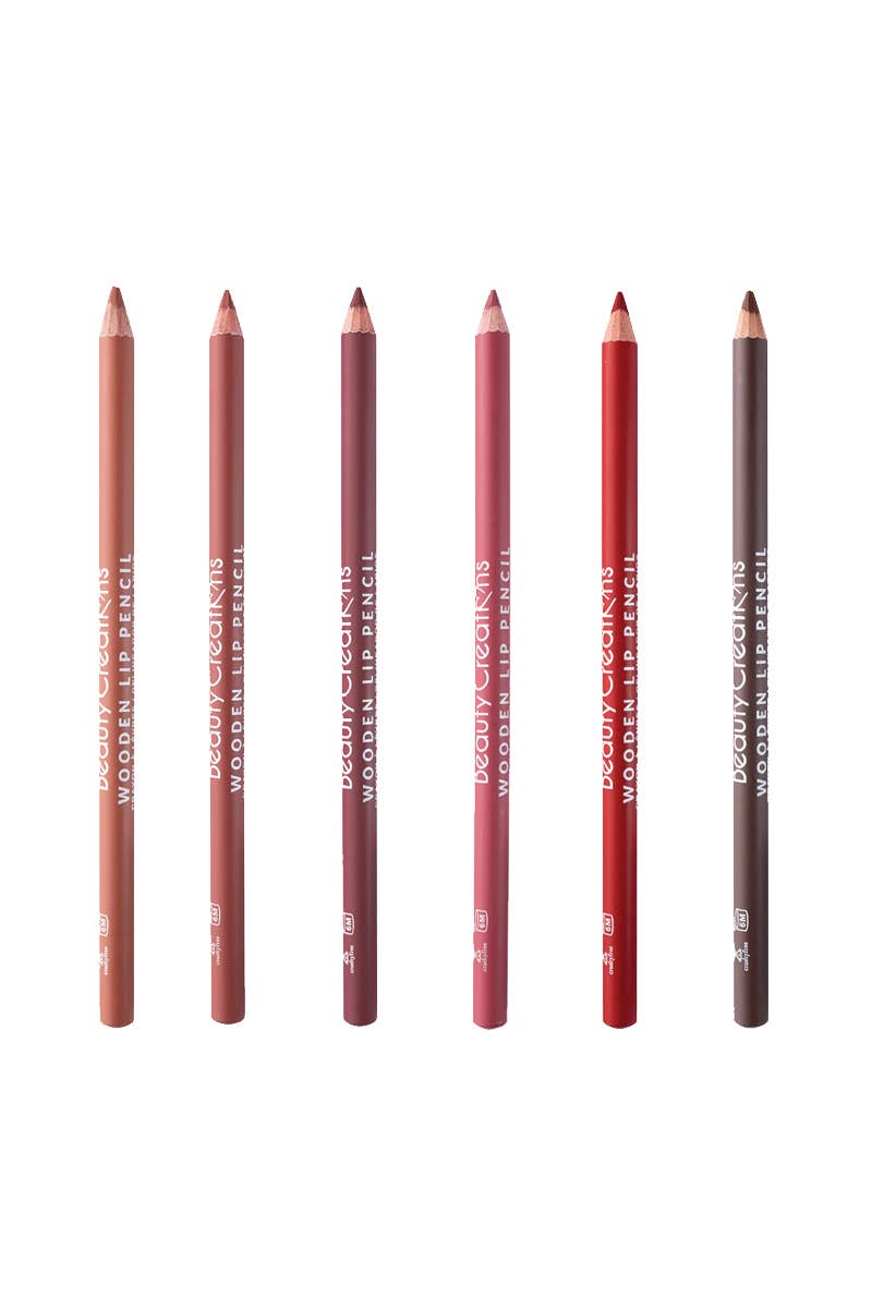 Beauty Creations 6pc Lip Pencil Set