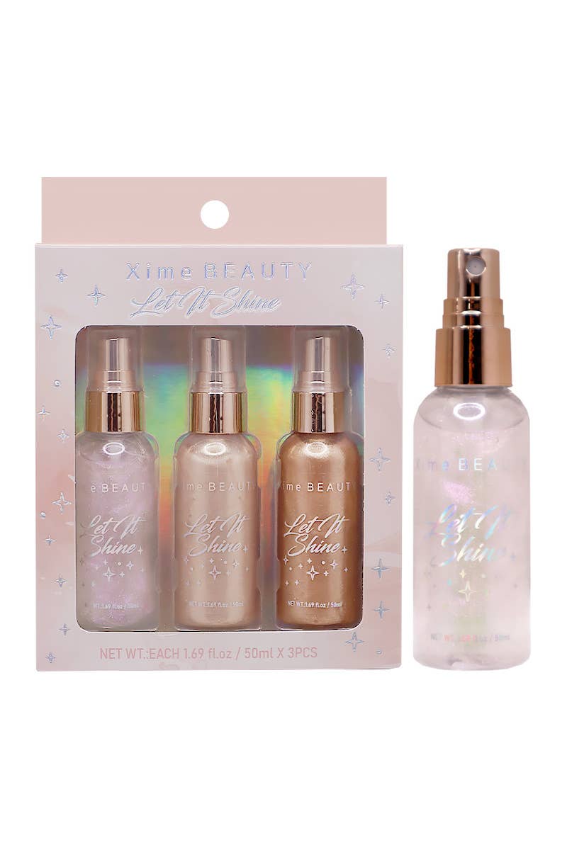 Xime Beauty Let it Shine Body Shimmer Set