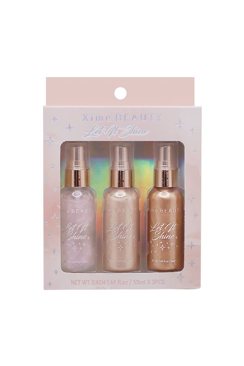Xime Beauty Let it Shine Body Shimmer Set