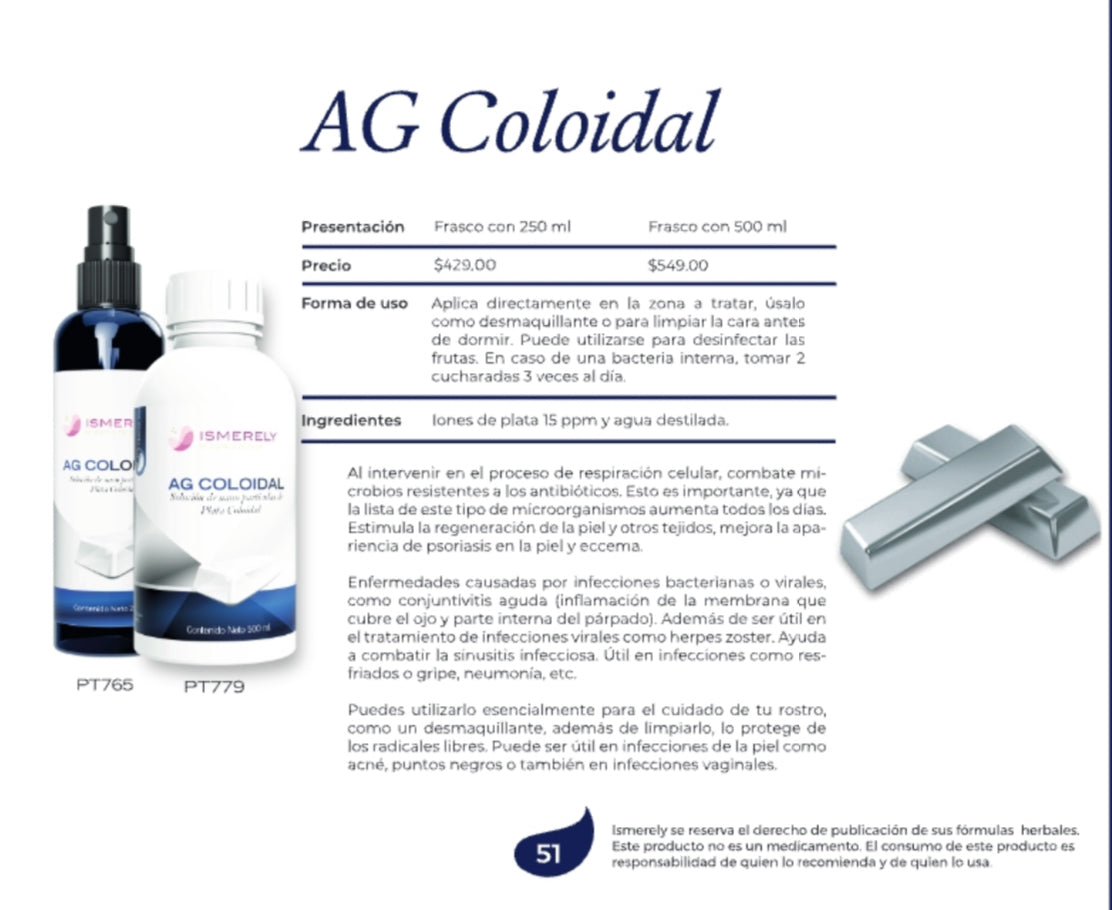 AG COLOIDAL