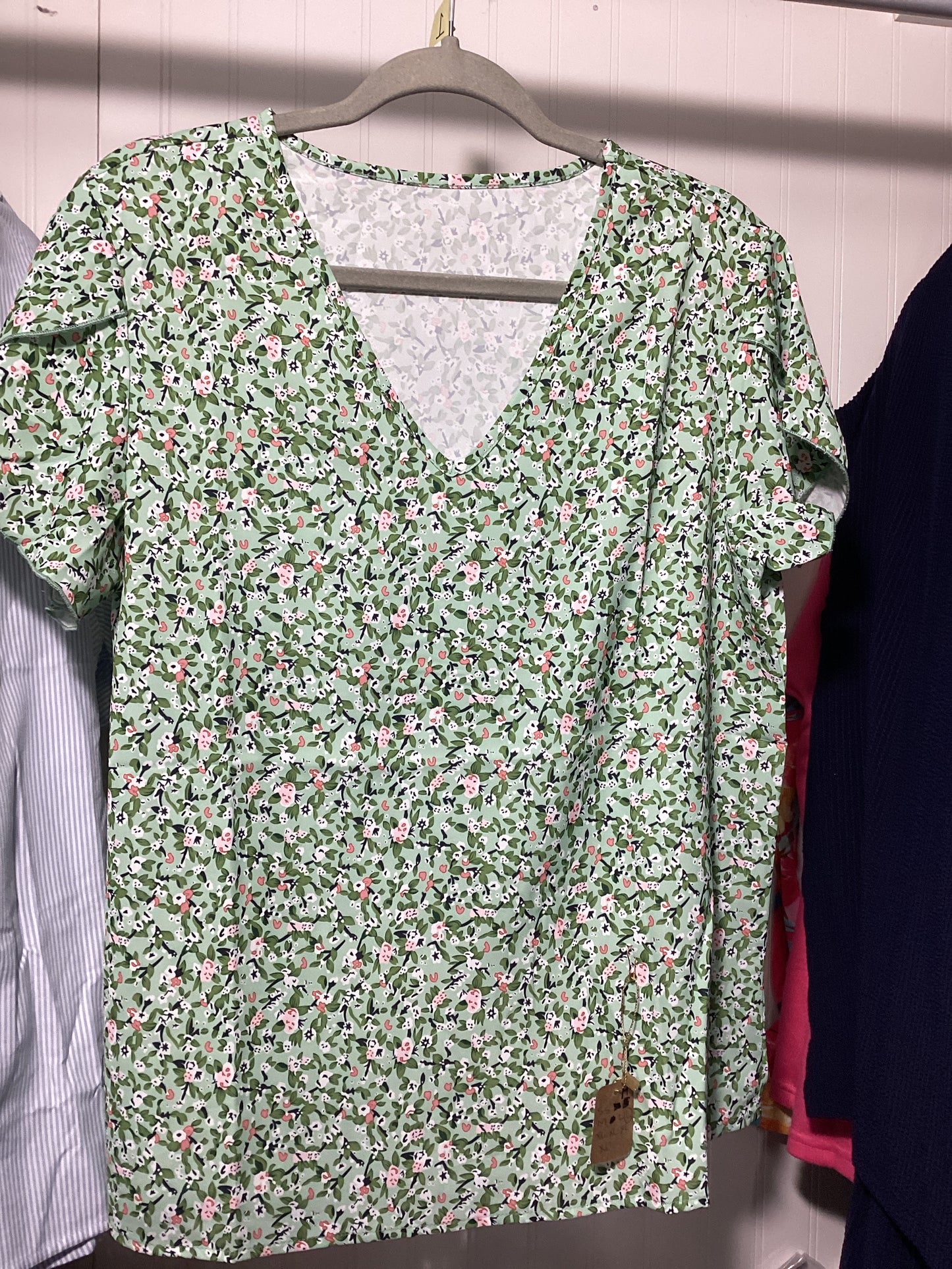 Blusa verde modelo #1