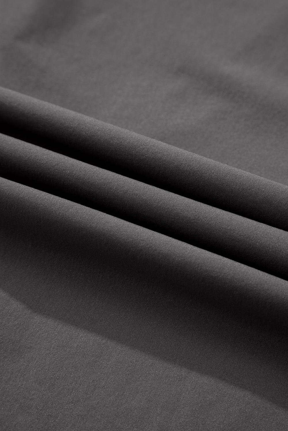 Medium Grey Elastic High Waist Pocketed Cargo Jogger Pants #123