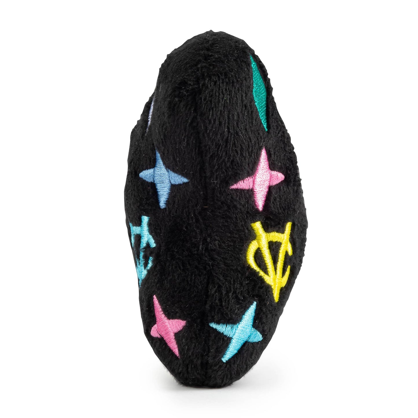 Juguete para perro Black Monogram Chewy Vuiton Bone Squeaker