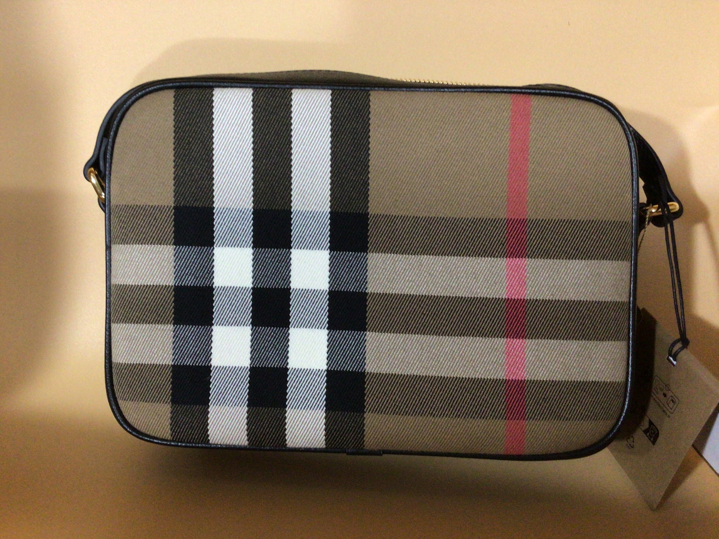 Burberry camera bag nova check #444