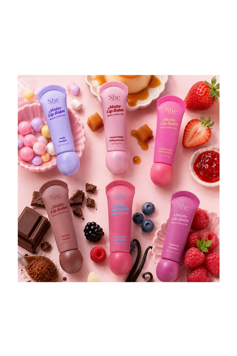 SHE Comfort Wear Matte Lip Balm
