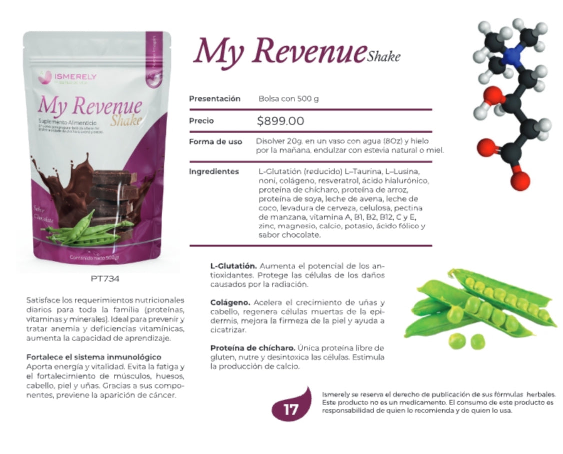 My Revenue Shake 500grs