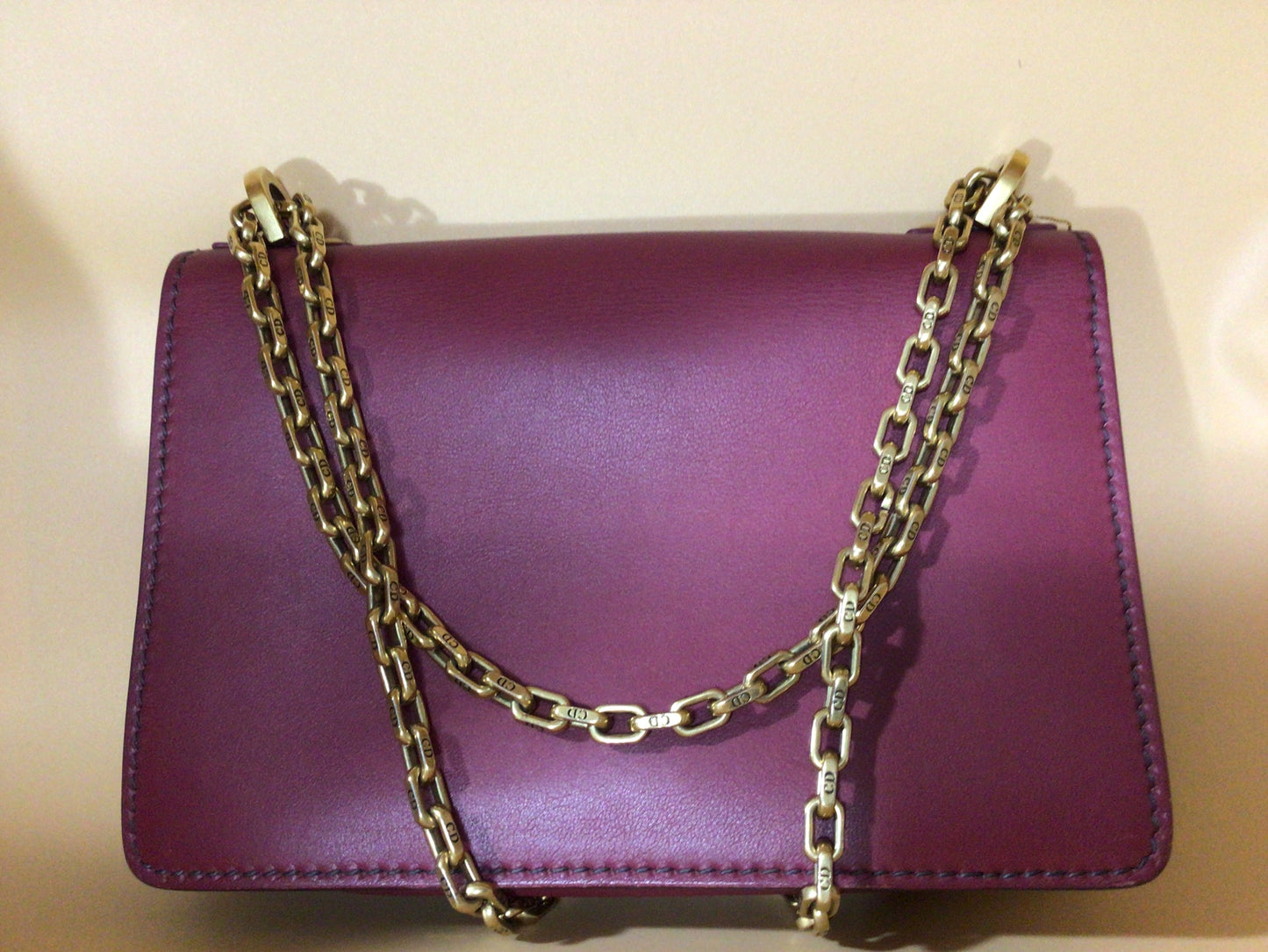 J’ADIOR flap bag burgundy #448