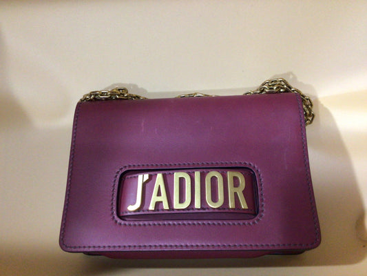 J’ADIOR flap bag burgundy #448
