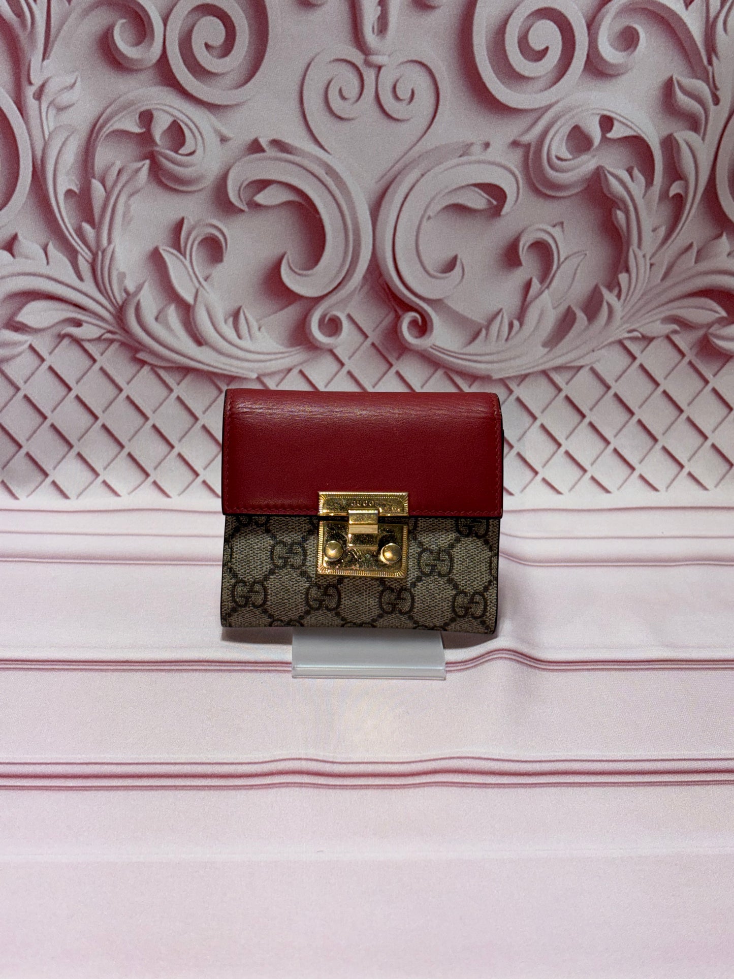 Gucci Canvas Wallet #454