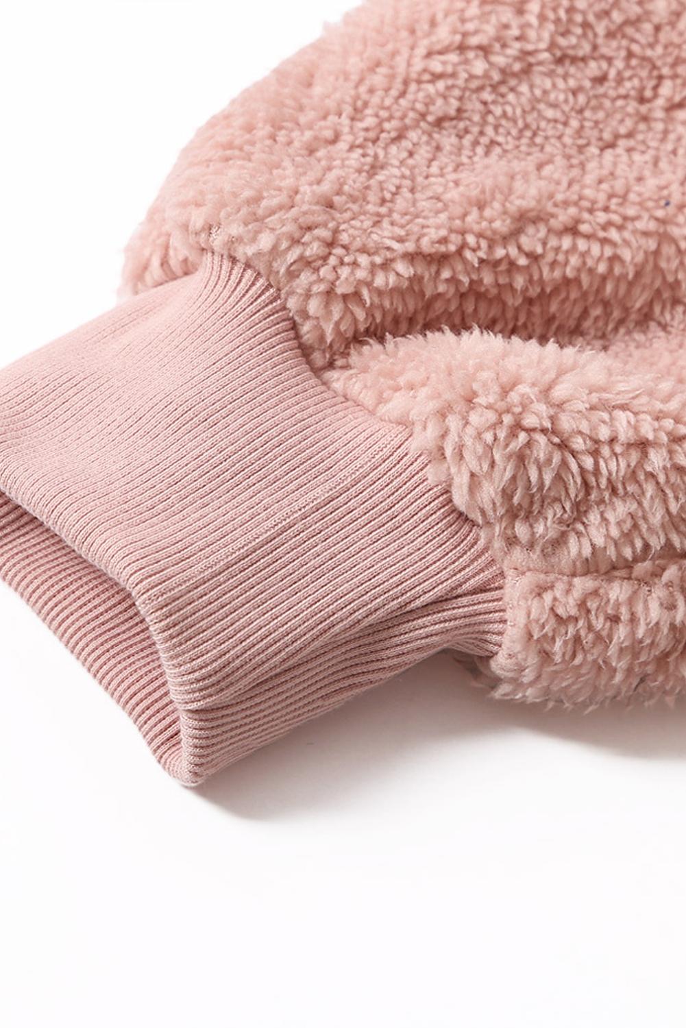 Warm Furry Pullover Hoodie #136