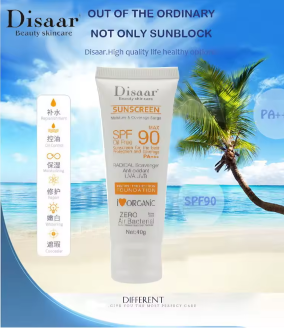 DISAAR PROTECTOR SOLAR EN CREMA 90SPF