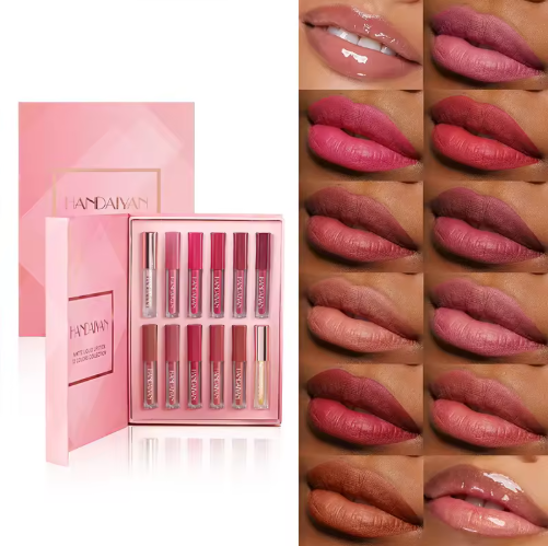 HANDAIYAN MATTE LIP SET (12 pcs)