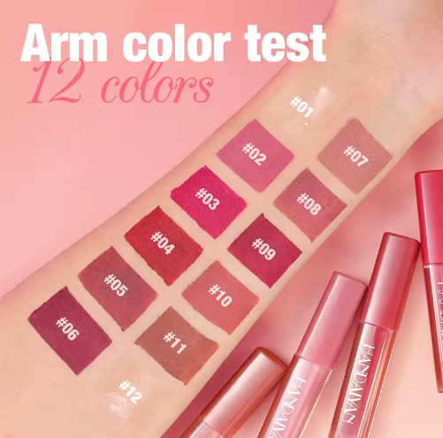 HANDAIYAN MATTE LIP SET (12 pcs)
