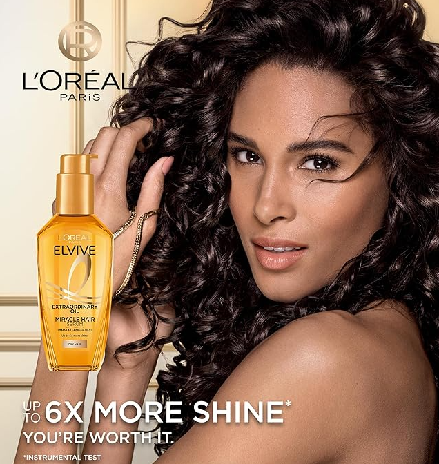 Loreal Paris Elvive Aceite Nutritivo Extraordinario para Todo Tipo de Cabello