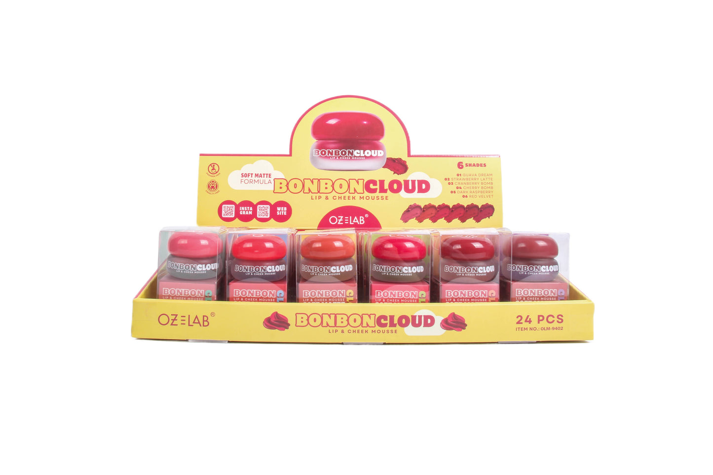 Bon Bon Cloud - Lip & Cheek Mousse