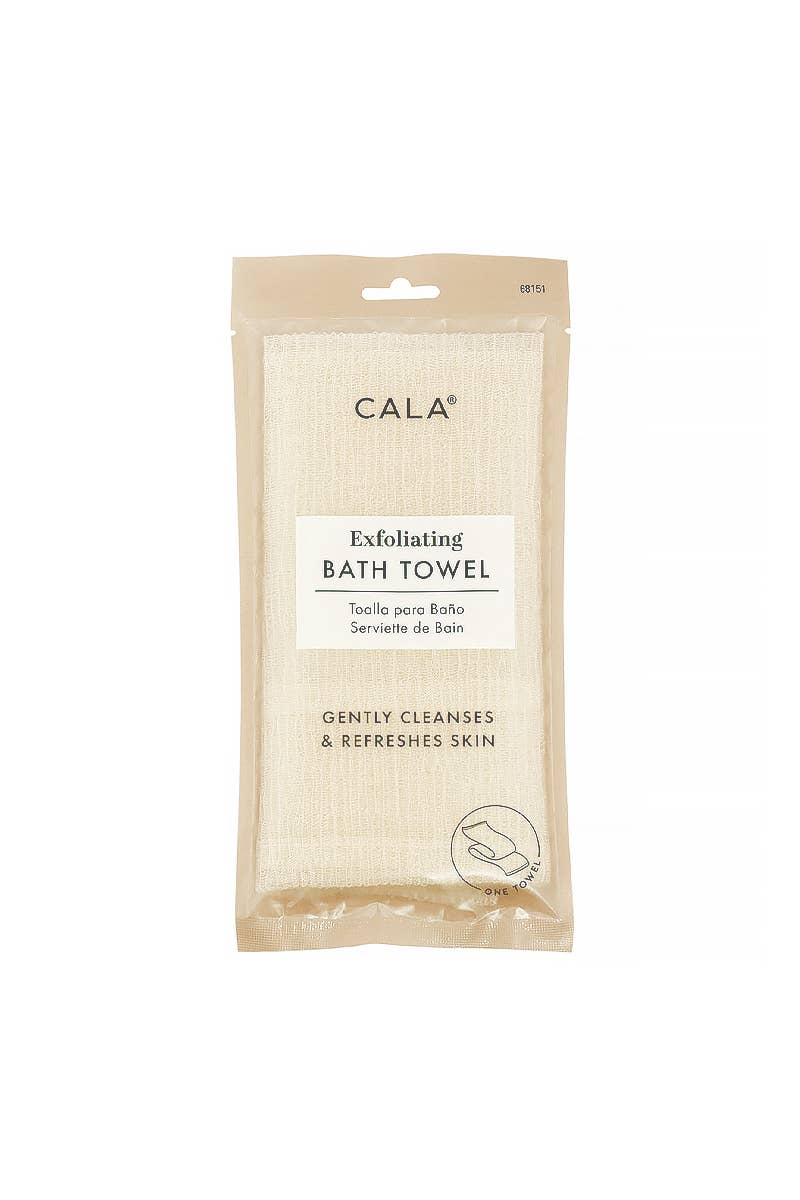 CALA Exfoliating Bath Towel