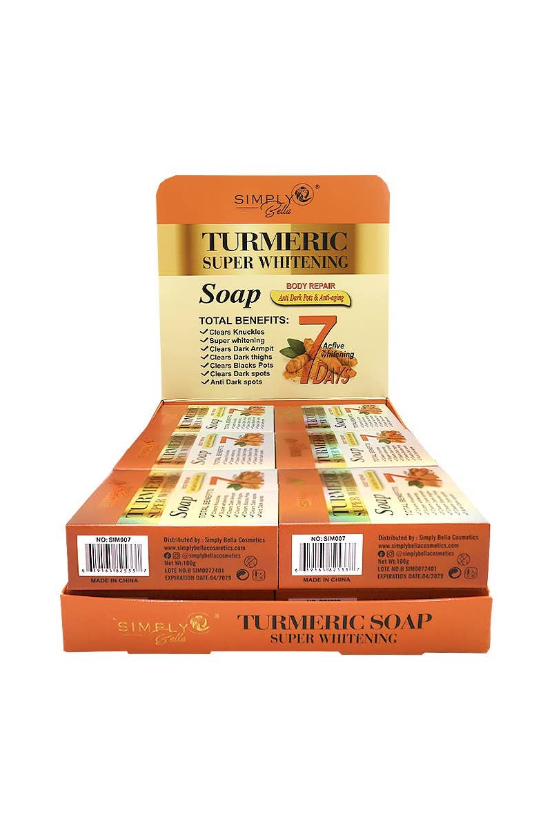 Simply Bella Turmeric Super Whitening Soap