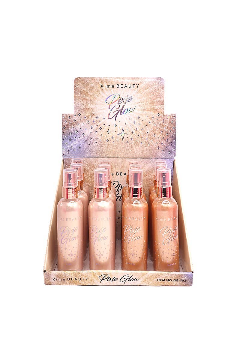 Xime Beauty Pixie Glow Gold Body Simmer Spray