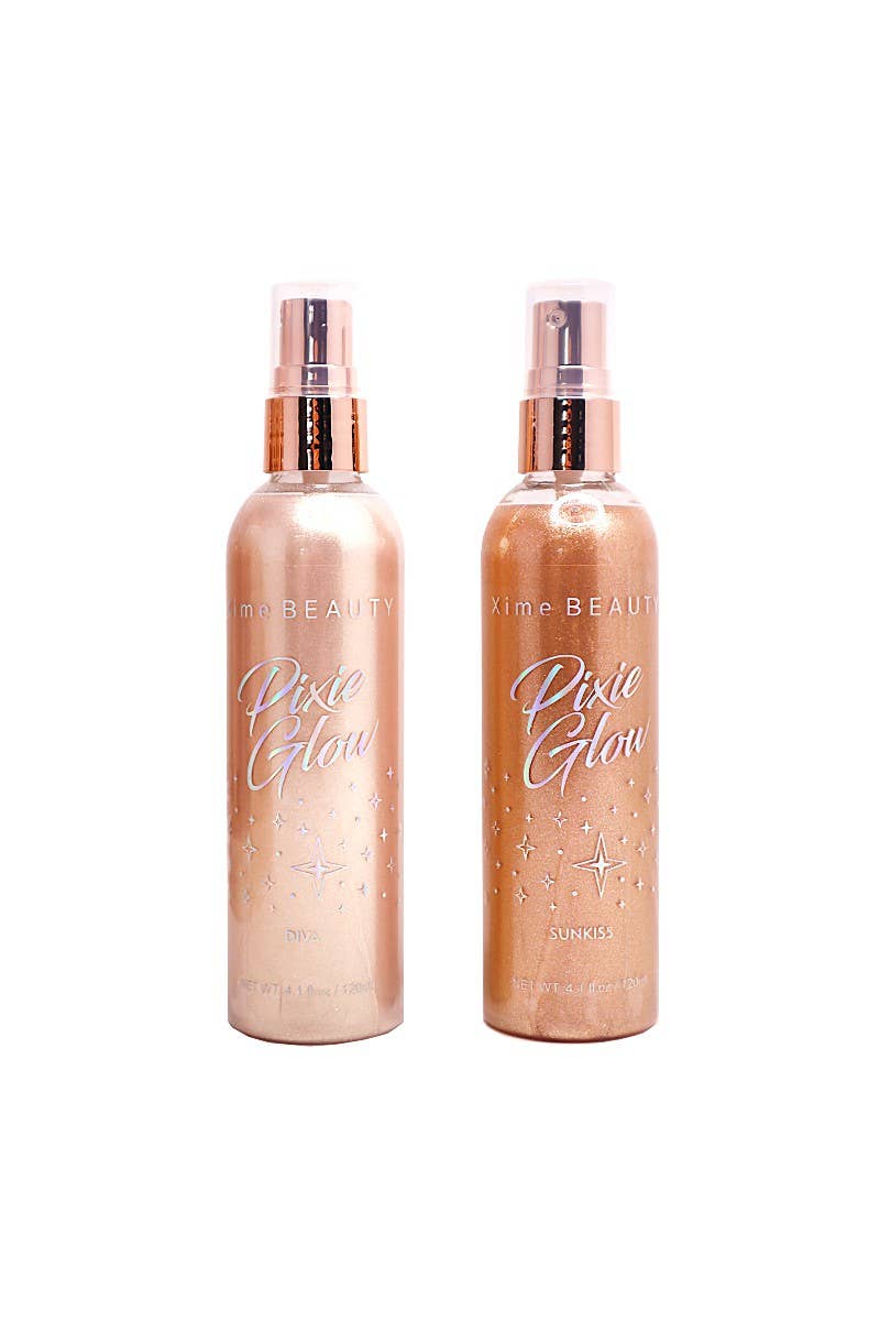 Xime Beauty Pixie Glow Gold Body Simmer Spray