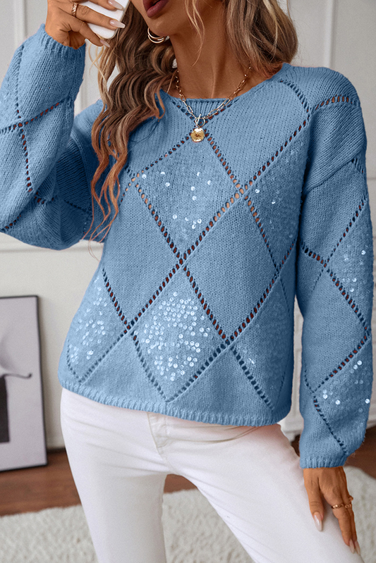 BLUE SWEATER #115
